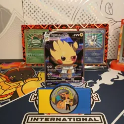 SALE! | Vegeta Pikachu | Cosplay Pikachu Pokemon Cards | #7 | Read Descr. - Image 1