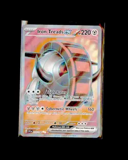 NM pokemon SV01: Scarlet & Violet Base Set Holo Ultra Rare Iron Treads ex - 233/ - Image 1