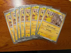 8 x Pokemon x Natural History Museum Pikachu At The Museum Jumbo Fast Ship - Image 1