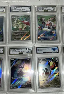 Lot of 12 Graded Japanese Pokemon Cards AGS / DSG Gem Mint 10 & Mint+ 9.5 - Image 4