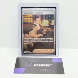 CARTA POKEMON CARISMA DI GIOVANNI 204/165 - MEW 151 - ITA - NEAR MINT - Image 1