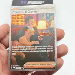 CARTA POKEMON CARISMA DI GIOVANNI 204/165 - MEW 151 - ITA - NEAR MINT - Image 3