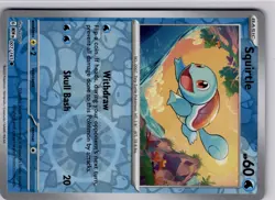 Pokemon Squirtle 007/165 Reverse Holo SV Scarlet Violet 151 Pokemon Trading Card - Image 5