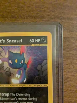 Pokemon Best Card : Rocket's Sneasel #5 (Best Promo) 2002 - Image 2
