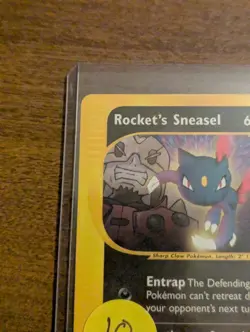 Pokemon Best Card : Rocket's Sneasel #5 (Best Promo) 2002 - Image 3
