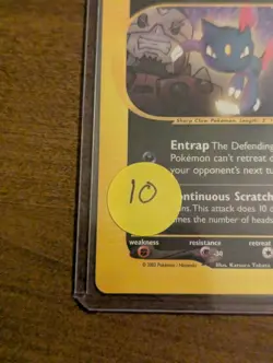 Pokemon Best Card : Rocket's Sneasel #5 (Best Promo) 2002 - Image 4