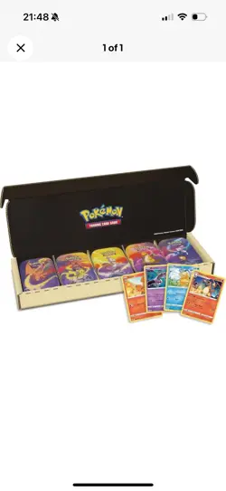 Pokemon TCG Kanto Power Mini Tins 5 Pack Amazon Bundle BRAND NEW & SEALED ✅📦 - Image 1