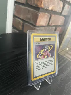 Pokemon Sabrina 20/132 Gym Challenge Holo Rare Trainer Unlimited Card - Image 4