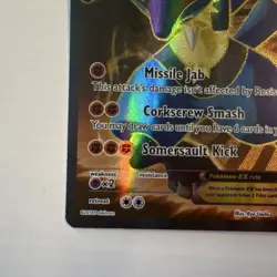 Pokemon Lucario EX 107/111 XY Furious Fists Full Art Ultra Rare Holo HP180 2014 - Image 2