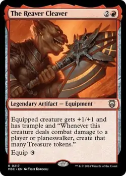 MTG English The Reaver Cleaver (Ripple Foil) NM Foil - Image 1