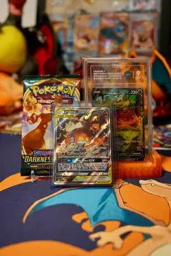 Zard Pack: TAG Graded Charizard Card + Booster | Pokemon Mystery Slab | rip365 - Image 3