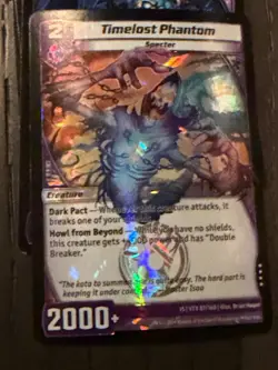 Kaijudo Trading Cards Holo Foil Dorado Golden Dragon, Timelost Phantom, + More - Image 4