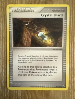 Crystal Shard 85/107 Uncommon Pokemon EX Deoxys LP 2005 TCG Card Era - Image 1