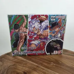 Bandai ONE PIECE Card Game Learn Together Deck Set LD-01 English New Sealed - Image 1