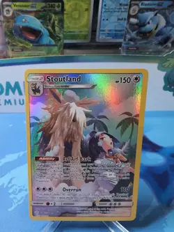Stoutland - 248/236 - Pokemon Cosmic Eclipse Sun & Moon Secret Rare Card NM - Image 1