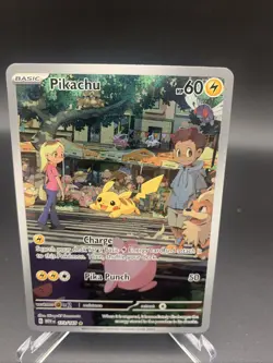 Pokemon Pikachu TCG Card 173/165 SV Scarlet & Violet 151 NM Condition - Image 1