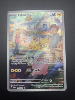 Pokemon Pikachu TCG Card 173/165 SV Scarlet & Violet 151 NM Condition - Image 4