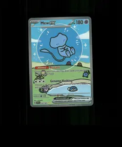 FAN-ART READ DESCRIPTION BELOW HOLO Mew Card Mew Pokemon Card p1 - Image 1