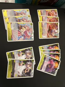 One Piece EB03 Rares Lot , 12 Total Cards - Image 1