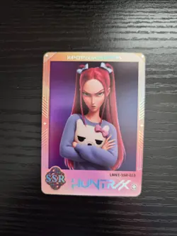 NEW! KPop Demon Hunters Exquisite Collection Card - Mira - SSR Rarity #013 Holo - Image 1