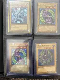 Yugioh! Vintage YuGiOh Card Binder Collection lot, Holos, Dark Magician, Exodia! - Image 4