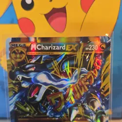 Pokemon M Charizard EX Secret Rare Full Art Holo Flashfire 108/106 230HP Card - Image 2