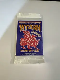 WYVERN Limited Edition CCG Booster Pack 15 Cards Card Game please look at pics - Image 1