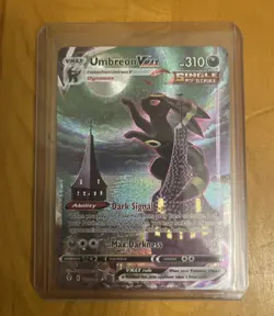 Umbreon VMAX Alt Art Secret Rare FAN-MADE Textured Card Mint Condition - Image 1
