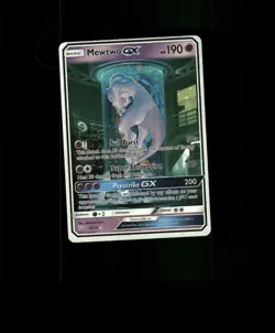 FAN-ART READ DESCRIPTION BELOW HOLO Mewtwo Card Mewtwo Pokemon Card p1 - Image 1