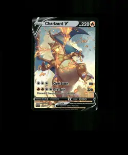 FAN-ART READ DESCRIPTION BELOW HOLO CHARIZARD Card CHARIZARD Pokemon Card p1 - Image 1