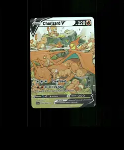 FAN-ART READ DESCRIPTION BELOW HOLO Charizard Card Charizard Pokemon Card p1 - Image 1
