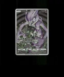 FAN-ART READ DESCRIPTION BELOW HOLO Mewtwo Card Mewtwo Pokemon Card p1 - Image 1