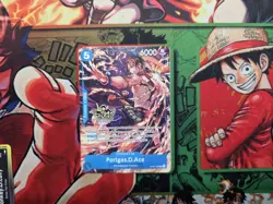 One Piece TCG OP13 3rd Anniversary Promos Cards Set Luffy And Ace - Image 4