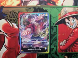 One Piece TCG OP13 3rd Anniversary Promos Cards Set Luffy And Ace - Image 5