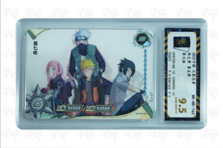 Naruto 3d motion card-Team 7 (Kakashi) NR-HR-163 (chinese) kayou 9.5 - Image 1