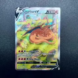 Pokemon Charizard V Black Star Promo SWSH260 Alternate Art English Near Mint - Image 1