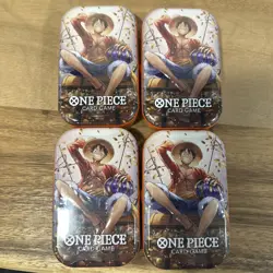 One Piece Card Game Mini-Tin Pack Set Vol.2 SEALED. TCG. Set Of 4 Total Tins - Image 1
