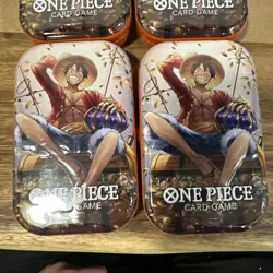 One Piece Card Game Mini-Tin Pack Set Vol.2 SEALED. TCG. Set Of 4 Total Tins - Image 3