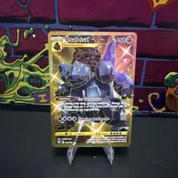Coalossal 198/189 Swsh03: Darkness Ablaze Gold Secret Rare Pokemon TCG Card - Image 1