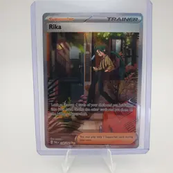 Pokemon TCG Rika 258 Paradox Rift Trainer Special Illustration Card 258/182 - Image 3