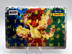 Pokemon Card Moltres Topsun No.146 Holo Prism 1995 Japanese - Image 1