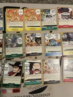 One Piece TCG - OP-14 - The Azure Sea's Seven - SR - R - Bulk Lot - 120+ Cards - Image 4