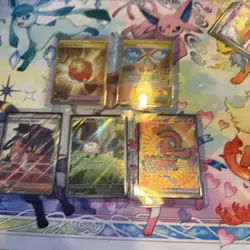 🔥🔥triple ⭐double silver and more don’t miss Pokemon lot of 5 rare cards🔥🔥 - Image 1