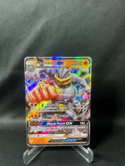 Machamp GX - 64/147 - Ultra Rare - Burning Shadows - Pokemon Card - NM/M - Image 1