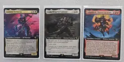MTG Final Fantasy Card Lot of 3 Rare Extended Art Gilgamesh ZZ88 - Image 1