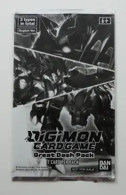 Digimon Card Game Great Dash Pack ENGLISH SEALED! BanDai 811039035051 - Image 1