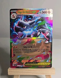 Mega Charizard X ex 13/094 Phantasmal Flames Double Rare English Pokemon Card NM - Image 1