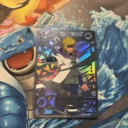 Namikaze Minato Naruto Kayou NRSS-SV-S01 Silver Card - Image 3