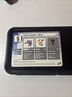 Pokemon Battle-e Card – Pokemon Sapphire & Ruby – Gentleman Nils - Image 1