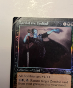 Planeshift MTG FOIL Lord of the Undead damaged upper corners - Image 2